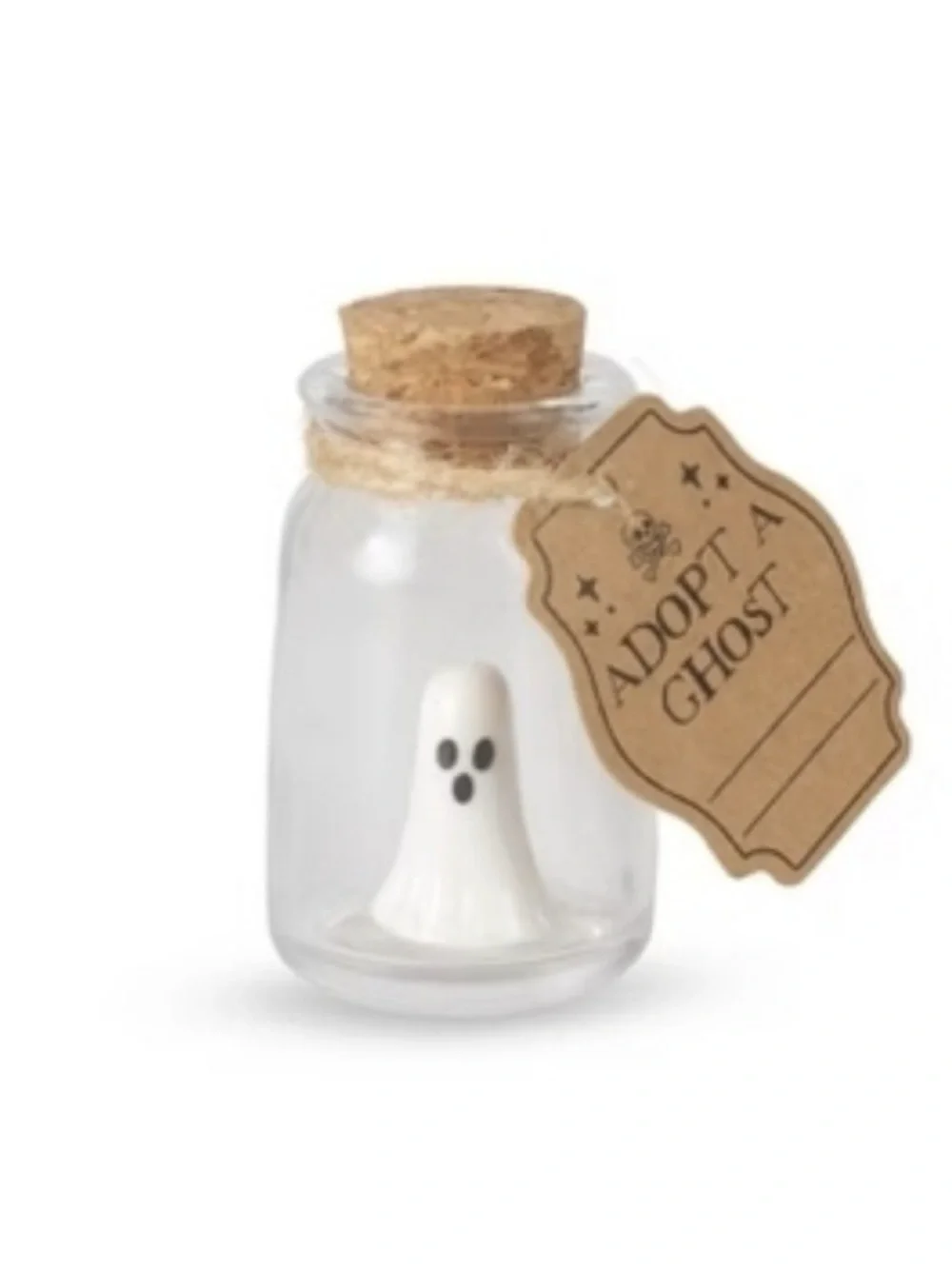 Halloween Mini Potion Bottle Adopt a Ghost , Frog & Crow Glass Jar 2026 Set